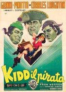 Abbott and Costello Meet Captain Kidd - Italian Movie Poster (xs thumbnail)