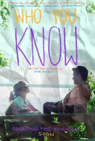 Who You Know - Canadian Movie Poster (xs thumbnail)