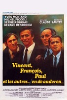 Vincent, Fran&ccedil;ois, Paul... et les autres - Belgian Movie Poster (xs thumbnail)