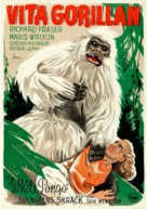 White Pongo - Swedish Movie Poster (xs thumbnail)