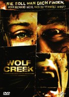 Wolf Creek - German Movie Cover (xs thumbnail)