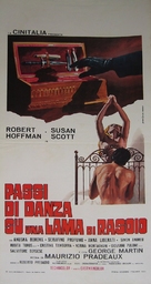 Passi di danza su una lama di rasoio - Italian Movie Poster (xs thumbnail)