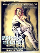 Prisons de femmes - French Movie Poster (xs thumbnail)
