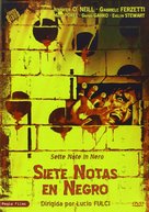 Sette note in nero - Spanish DVD movie cover (xs thumbnail)