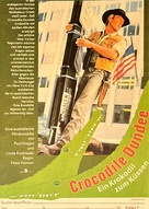 Crocodile Dundee - German Movie Poster (xs thumbnail)