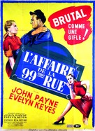 99 River Street - French Movie Poster (xs thumbnail)