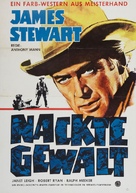 The Naked Spur - German Movie Poster (xs thumbnail)