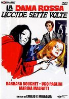 La dama rossa uccide sette volte - Italian DVD movie cover (xs thumbnail)