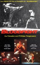 Bloodfight - French VHS movie cover (xs thumbnail)