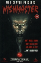 Wishmaster - British VHS movie cover (xs thumbnail)
