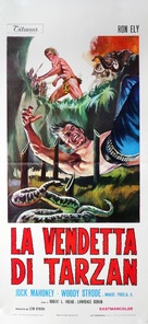 Tarzan&#039;s Deadly Silence - Italian Movie Poster (xs thumbnail)