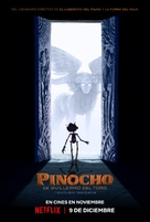 Guillermo del Toro&#039;s Pinocchio - Spanish Movie Poster (xs thumbnail)