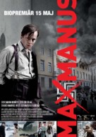 Max Manus - Swedish Movie Poster (xs thumbnail)