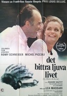 Les choses de la vie - Swedish Movie Poster (xs thumbnail)
