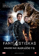 Fantastic Four - Lithuanian Movie Poster (xs thumbnail)