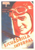 Devil&#039;s Squadron - Spanish Movie Poster (xs thumbnail)