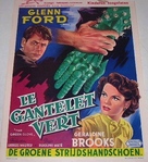 The Green Glove - Belgian Movie Poster (xs thumbnail)