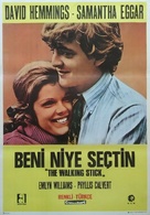 The Walking Stick - Turkish Movie Poster (xs thumbnail)