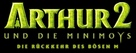 Arthur et la vengeance de Maltazard - German Logo (xs thumbnail)