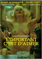 L&#039;important c&#039;est d&#039;aimer - French DVD movie cover (xs thumbnail)
