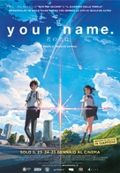 Kimi no na wa. - Italian Movie Poster (xs thumbnail)