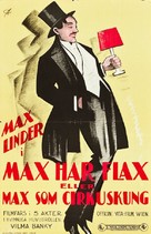 Max, der Zirkusk&ouml;nig - Swedish Movie Poster (xs thumbnail)