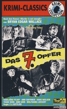 Das siebente Opfer - German VHS movie cover (xs thumbnail)