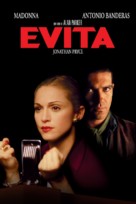 Evita - Brazilian DVD movie cover (xs thumbnail)