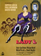 Lady L - Danish Movie Poster (xs thumbnail)
