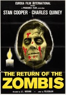 La org&iacute;a de los muertos - Spanish Movie Poster (xs thumbnail)