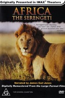 Africa: The Serengeti - Australian DVD movie cover (xs thumbnail)