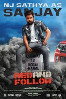 Red and Follow - Indian Movie Poster (xs thumbnail)