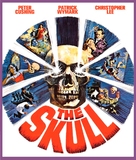The Skull - British Blu-Ray movie cover (xs thumbnail)
