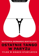 Ultimo tango a Parigi - Polish Movie Poster (xs thumbnail)
