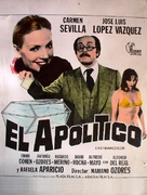 El apol&iacute;tico - Spanish Movie Poster (xs thumbnail)