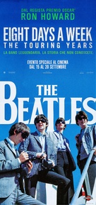 The Beatles: Eight Days a Week - The Touring Years - Italian Movie Poster (xs thumbnail)