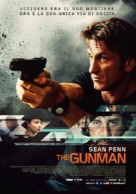 The Gunman - Italian Movie Poster (xs thumbnail)