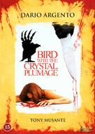 L&#039;uccello dalle piume di cristallo - Danish DVD movie cover (xs thumbnail)