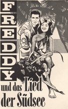 Freddy und das Lied der S&uuml;dsee - German poster (xs thumbnail)