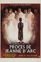 Proc&egrave;s de Jeanne d&#039;Arc - French Movie Poster (xs thumbnail)