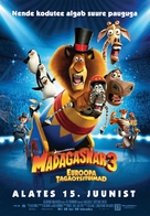Madagascar 3: Europe's Most Wanted - Estonian Movie Poster (xs thumbnail)