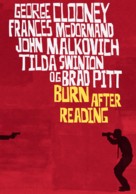 Burn After Reading - Danish Movie Poster (xs thumbnail)