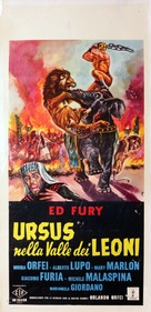 Ursus nella valle dei leoni - Italian Movie Poster (xs thumbnail)