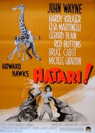 Hatari! - Swedish Movie Poster (xs thumbnail)