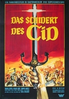 La spada del Cid - German Movie Poster (xs thumbnail)