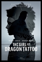 The Girl with the Dragon Tattoo - Theatrical movie poster (xs thumbnail)