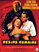 Human Desire - French Movie Poster (xs thumbnail)