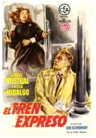 El tren expreso - Spanish Movie Poster (xs thumbnail)