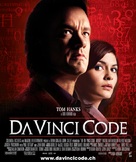 The Da Vinci Code - Swiss Movie Poster (xs thumbnail)
