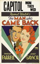 The Man Who Came Back - Movie Poster (xs thumbnail)